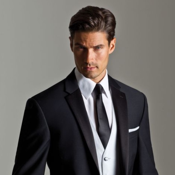 Ralph Lauren Super 100’s Wool Tuxedo Blazer NWT Black Notch Lapel 36S - Picture 4 of 8